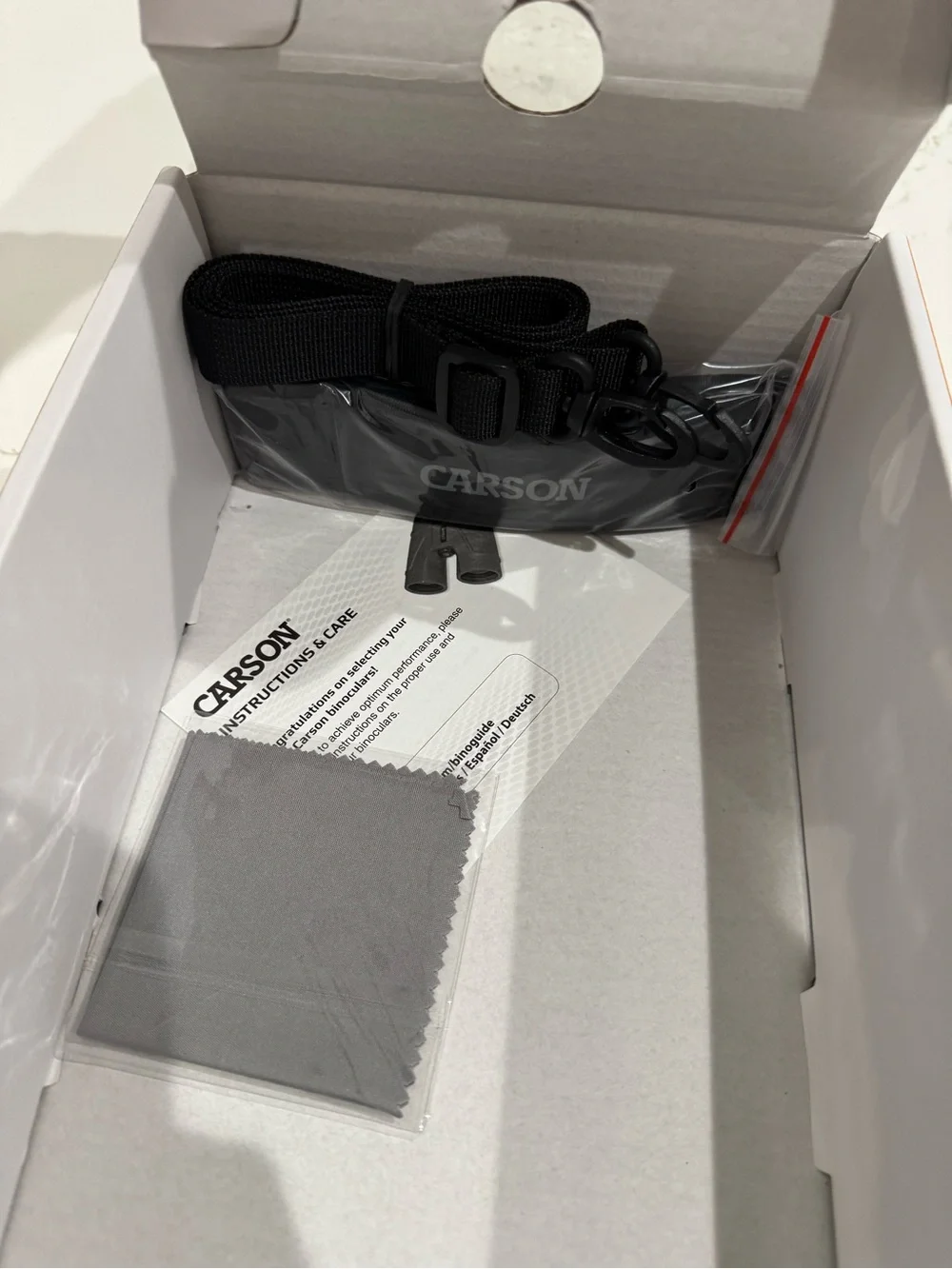 Carson VX Series 12x50 Full Size Binoculars - Black